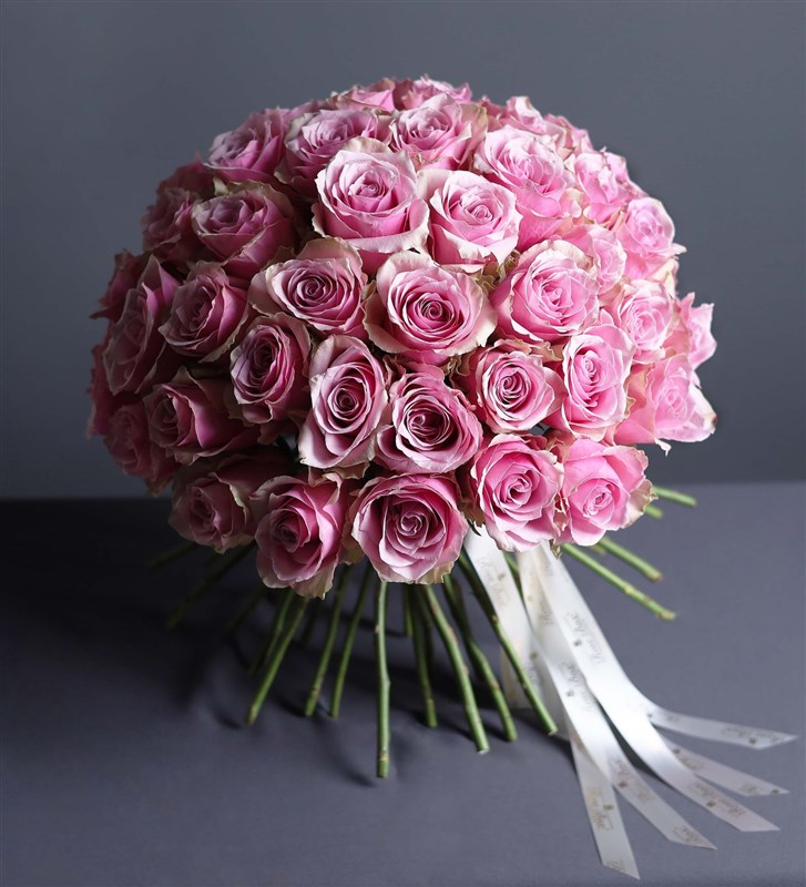 Athena Royale -  50 Pembe Gül Buketi