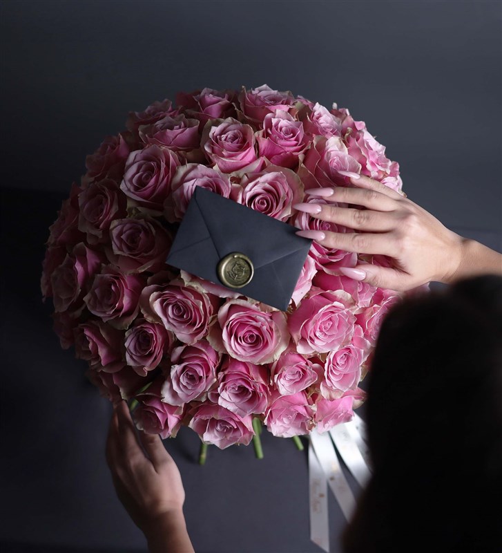 Athena Royale -  50 Pembe Gül Buketi