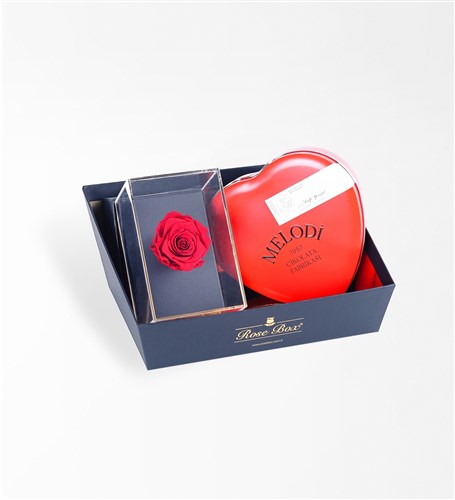 Be My Valentıne Hediye Seti Solmayan Gül