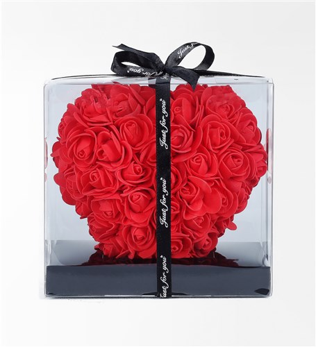 Rose Heart Mini Kalpli Gül