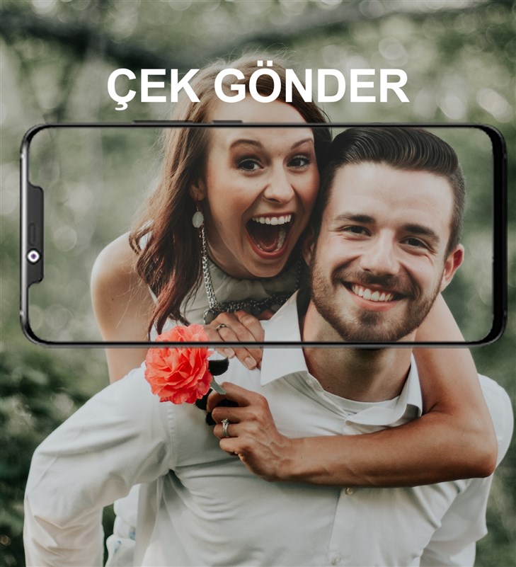 Çek Gönder 1 - Kişiye Özel Fotoğraflı Gül Kutusu