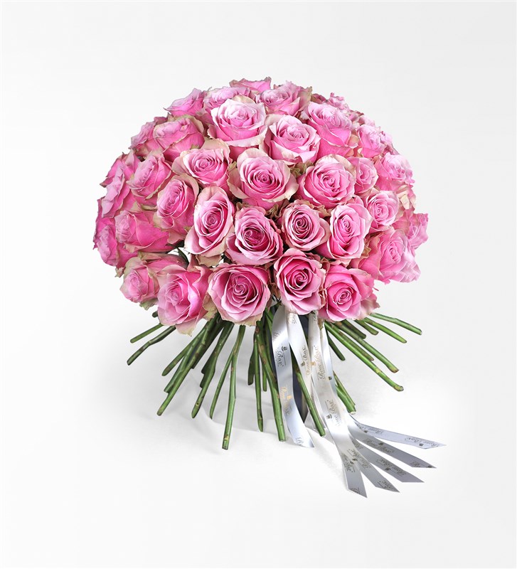 Athena Royale -  50 Pembe Gül Buketi